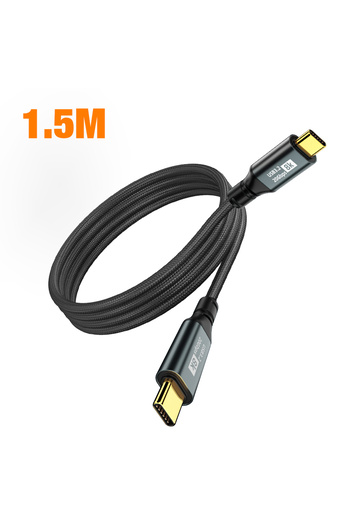 Choice 1m PD100W USB 3.2 20Gbps ThunderBolt 3 Type C to Type C Cable 8K@60Hz USB-C Data Cord For iPhone 15