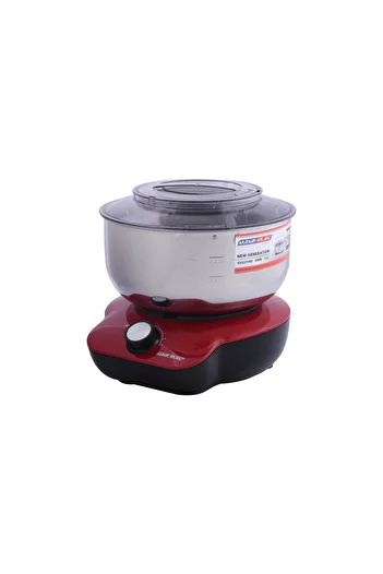 ALSAIF Electric Stand Mixer 6 Speeds S/s Bowl, 3 Tools Beater, Balloon Whisk, Dough Hook, 5l, 650w