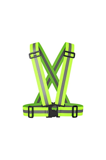 pinlock New Legislative Reflective Vest - Motorcycle, Bicycle and Scooter Night Vision