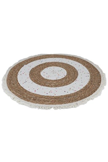 ALSAIF Wicker Tablecloth Circular Brown
