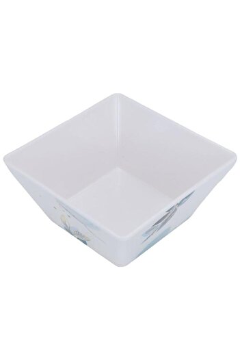 ALSAIF Porcelain Salad Bowl Deep Medium Blue