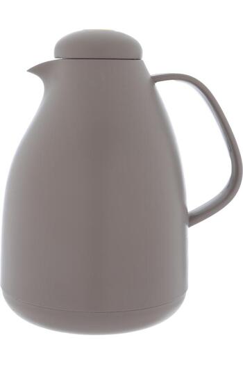 ALSAIF Plastic Thermos 1 Liter Dark Beige