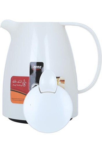 ALSAIF Plastic Thermos 0.35 Liter Squeeze White