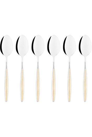 ALSAIF Steel Cutlery Set 6 Pieces Silver