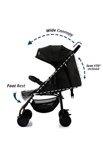 TEKNUM Teknum Trip Plus Stroller Black