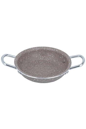 ALSAIF Rocky Granite Frying Pan 12 Cm Brown