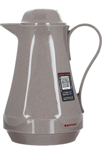 ALSAIF Rotpunkt Glass Thermos 1 Liter Plastic Body Cappuccino