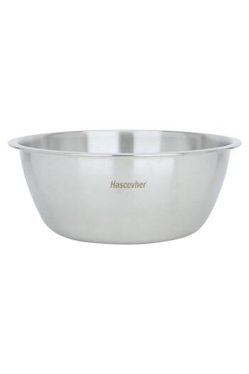 ALSAIF Steel Bowl 26 Cm Silver