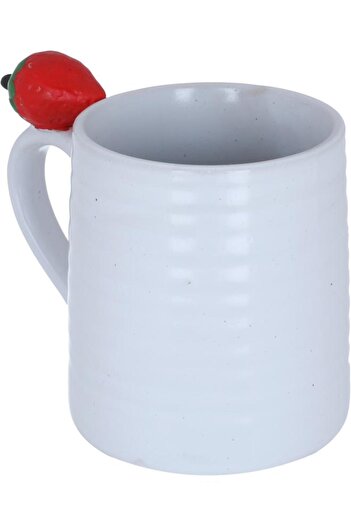 ALSAIF Porcelain Mug With Handle 350 Ml White