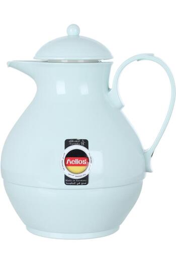 ALSAIF Plastic Thermos (German Helios) 1 Liter Pearly White