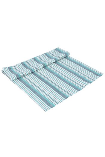 ALSAIF Fabric Towel Set 3 Pieces Blue Green