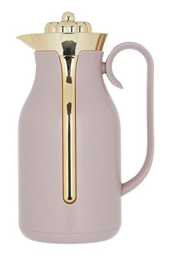 ALSAIF Plastic Thermos (Rayana) 1 Liter Light Brown