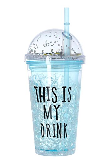 ALSAIF So Plastic Juice Cup Bmazzaz 450 Ml Colorful