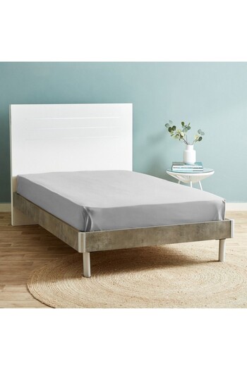 Home Box Ballina Solid Cotton Twin Flat Sheet 170x260 cm