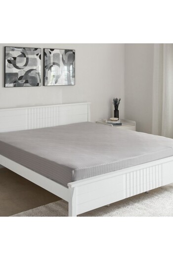 Home Box Hamilton Satin Stripe King Fitted Sheet 180x200+36 cm