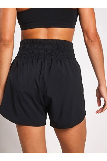 Nike One Dri-Fit Ultr High Rise 3 Br Kadın Siyah Şort DX6642-010