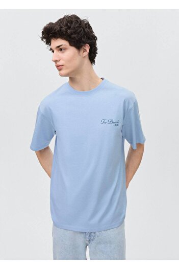 Mango Teen Μπλουζάκι με γραφή