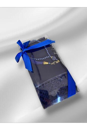 TUTUYA TEXTIL Розкішний шарф з мереживом, намисто з перлами, весільний набір, концепція для дому