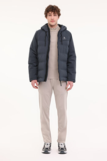 lumberjack ML ACELIN COAT 4PR Petrol Erkek Kısa Kaban