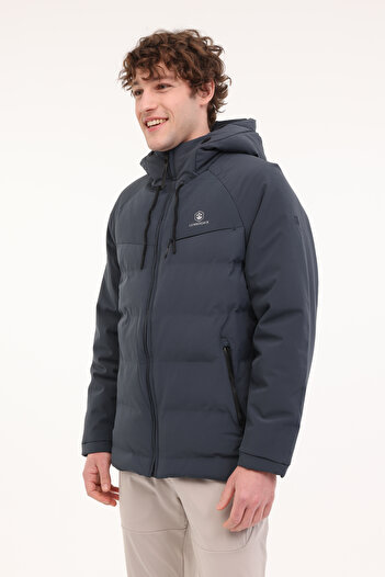 lumberjack ML ACELIN COAT 4PR Petrol Erkek Kısa Kaban