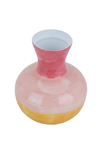 ALSAIF Glass Vase 11.5 X 10 Cm Multi Colored