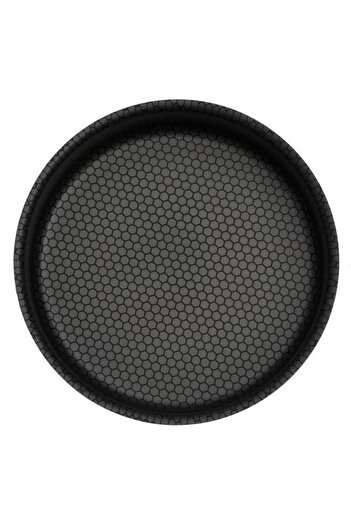 ALSAIF Steel Oven Tray Round 24 Cm Red