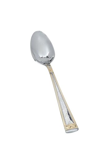 ALSAIF Steel Spoon Set 6 Pieces Silver