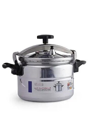 ALSAIF Al Galler Aluminum Pressure Cooker 5 Liter Silver