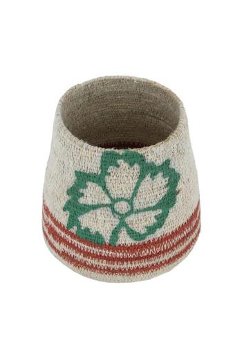 ALSAIF Wicker Storage Basket 14 Cm Beige