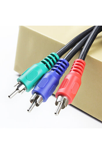 Choice 1.5m black Component Video cable 3-RCA Male to 3RCA Male RGB Ypbpr Component Video Cable for Samsung