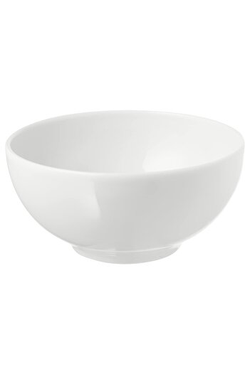 erorex Bowl, rounded sides white, 13 cm