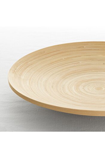 erorex Decoration dish, bamboo, 30 cm