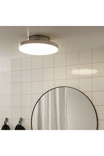 erorex LED ceiling lamp, chrome-plated/glossy, 36 cm