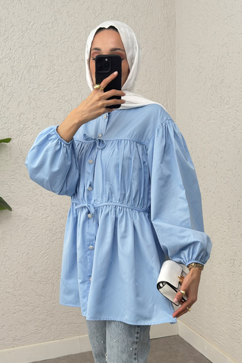 Salih Çelebi BEBE BLUE Tunic 2252 - Μαζέ με κορδόνια και κορδόνια