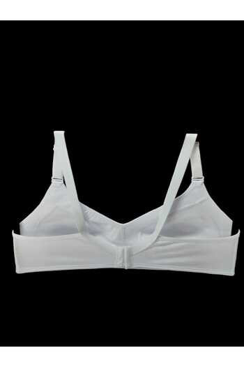 wear treasure Women's Plus Size Bra C Cup Cotton Gathering Combed Cotton Bra
