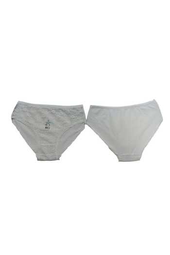 wear treasure Жіночі трусики з мереживом, 3 шт. в упаковці - Зручні, дихаючі, з бавовняною підкладкою