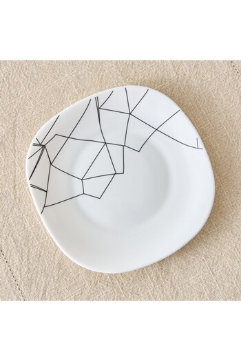 Home Box Crackle Opalware Side Plate 20 cm