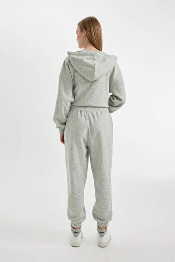 DeFacto Kadın Eşofman Altı Gri X5391az/gr382 Coool Baskılı Jogger