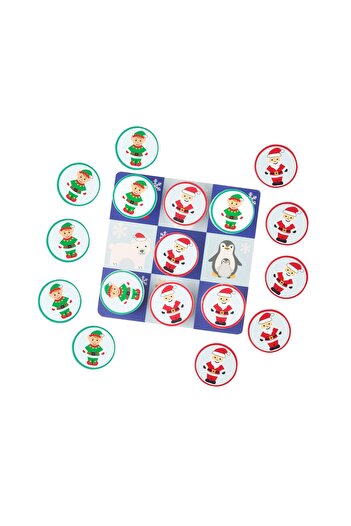 Orange Tree Toys Dřevěná hra Piškvorky sváteční verze