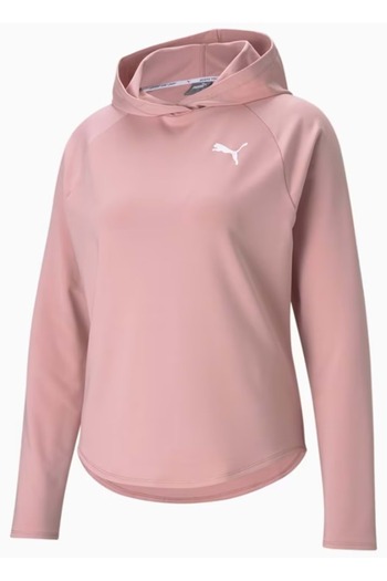 Puma Active γυναικεία φούτερ με ροζ κουκούλα