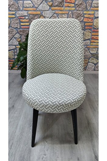 COVER TEKSTİL RETRO TUĞLA DESEN SANDALYE KILIFI ÖRTÜSÜ Mutfak Sandalyesi kılıfı Yemek Sandalyesi kılıfı