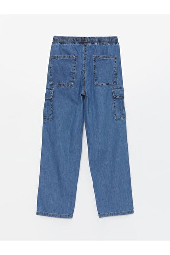 LC Waikiki Boy's Jean Pants with Adjustable Elastic Waist (S4)