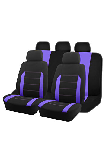 Choice Purple 5 seat AUTO PLUS Universal Fabric Car Seat Covers Fit For Most Car SUV Truck Van Car Accessor