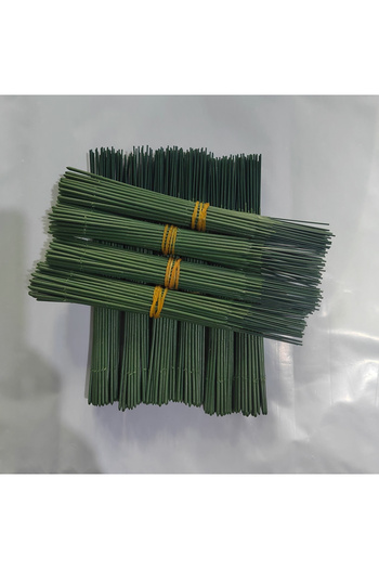 Choice Length 6.69inch 500 Pieces 50/200/500pcs Plastic-clad Iron Flower Stem For Artificial Hydrangea Rose