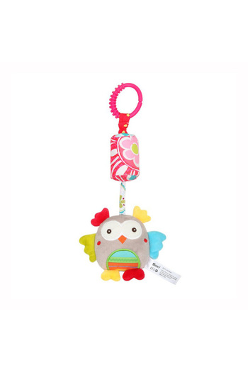 Choice Owl 778 Baby Sensory Hanging Rattles Soft Learning Toy Plush Animals Stroller Infant Car Bed Crib wi