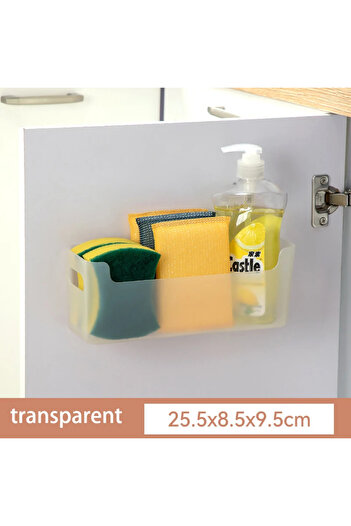 Choice transparent-S Kitchen Wall Mounted Cabinet Door Preservation Film Preservation Bag Storage Rack