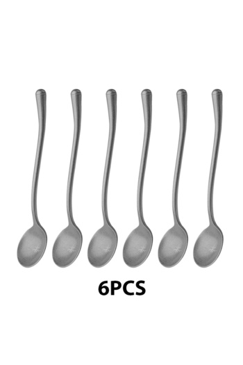 Choice1 6pcs Spoon MHW-3BOMBER Stainless Steel Coffee Stirring Spoon Exquisite Coffee Spoon Portable Coffee