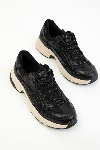 SOHO Women's Black Sneakers 20269