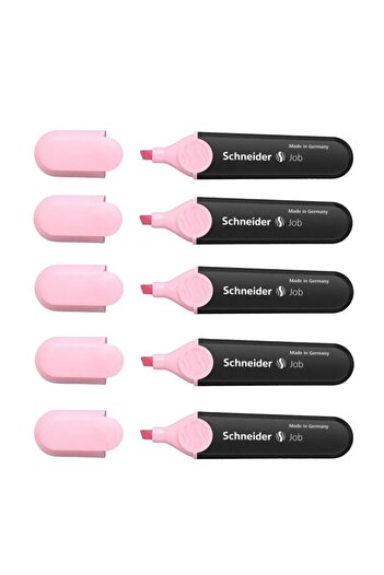 SCHNEIDER Pink Highlighter - 150 Model, 1-4,5 Mm, 5 Pieces