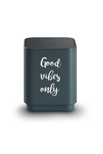 THOMSON Bigben BT19GVO Bluetooth Speaker with light and Design Good vibes only